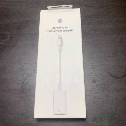 純正Apple Lightning to USB Camera Adapter