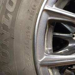 スタッドレスホイール付き　185/70R14 　①の画像