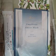 スキンケア用品、フェイスマスク、マイシュウォッシュのセットの画像