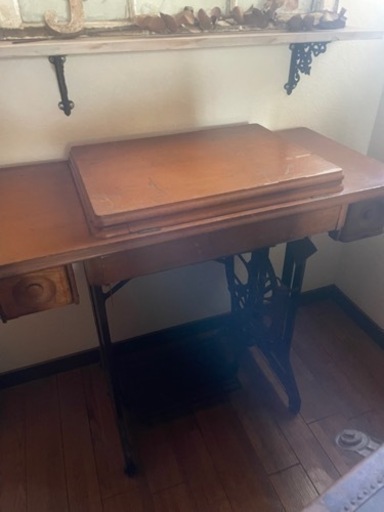 アンティーク　ミシン台　RICCAR