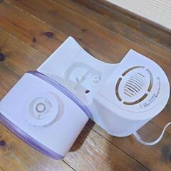 【ほぼ新品】テクノス　スチーム式加湿器の画像