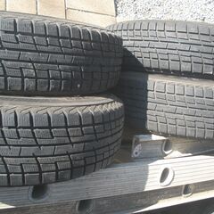 値下げ！軽自動車スタッドレス YOKOHAMAアイスガードiG30 145/80R13☆weds G-Machアルミホイール！ の画像