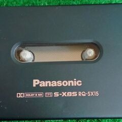 携帯カセットプレーヤ　パナソニック S-XBS RQ-SX15の画像