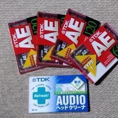 懐かしい！カセットテープ差し上げます。