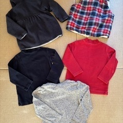年中活躍できる服をセットにの画像