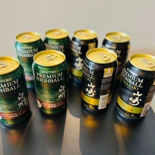 山崎と白州のハイボール。　サントリー