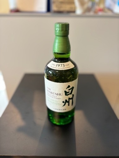 白州のウイスキー　700ml サントリー　未開栓