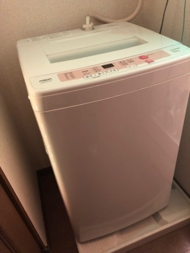 全自動洗濯機　ひとり暮らし向け　説明書付き