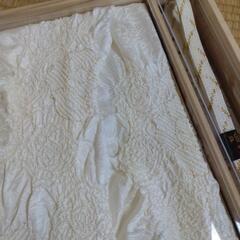 【新品未使用品】儀式用 帯揚・帯〆セット♡白・金色★冠婚葬祭 葬儀 結婚式の画像