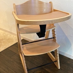 【中古】KATOJIテーブル付きチェア
