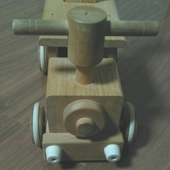 Mocco 森の汽車ポッポ　木製手押し車の画像