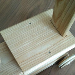 Mocco 森の汽車ポッポ　木製手押し車の画像