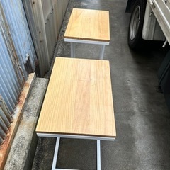サイドテーブル　2個セット