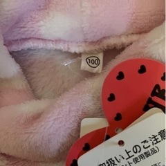 子供用品 新品未使用 95サイズ 100サイズ キッズ用品 もこもこルームウェア パジャマ 部屋着 お出かけ 旅行 子供服の画像