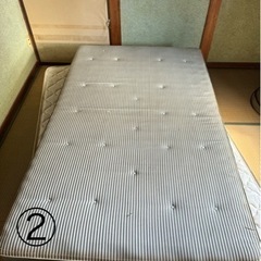 【松山市近郊限定】中古ベッドマットの画像