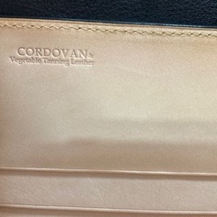 コードバンcordovan財布の画像