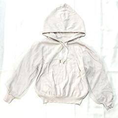 【中古】袖チュールニットパーカーの画像