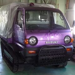 スズキキャリーキャタピラ雪上車DD51Tキャリートラック希少車珍...