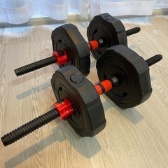 ダンベル 20kg×2セット (最大 40kg ) ワンタッチロ...