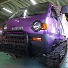 スズキキャリーキャタピラ雪上車DD51Tキャリートラック希少車珍車展示車イベント車の画像