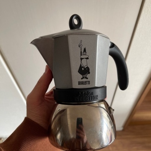 bialetti モカポット。IH用。エスプレッソ用。