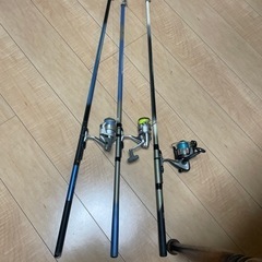 ※取引中※【¥ 0】釣竿　リール　まとめて