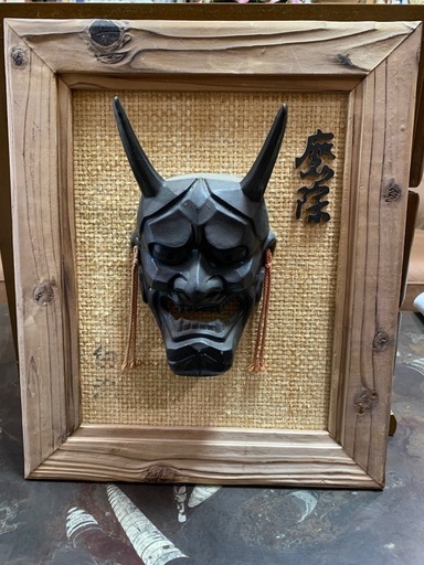 鬼？のオブジェ