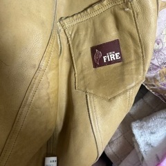 KIRIN FIRE 革ジャケット　限定品の画像