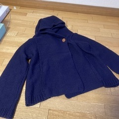 フード付きジャケット, ニット