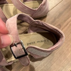 petit mainサンダル（19cm）の画像
