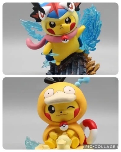 【海外品】ポンチョを着たピカチュウ 2種セット