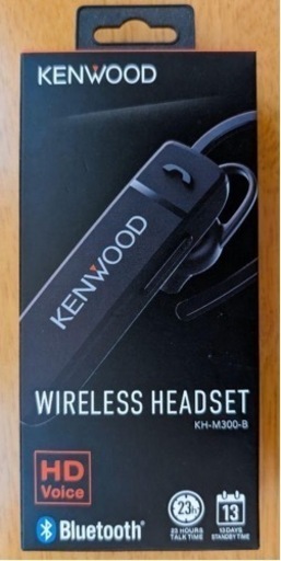 新品未使用未開封　KENWOOD KH-M300-B 片耳ワイヤレスヘッドセット