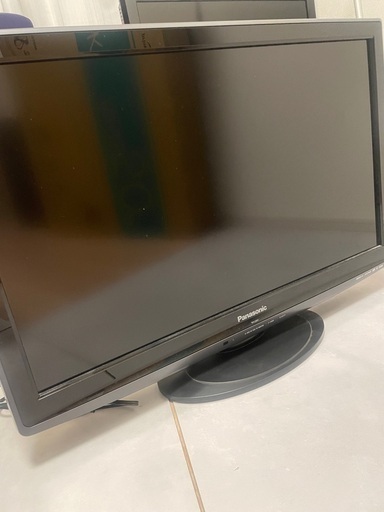パナソニック　テレビ 32型 液晶　テレビ ビエラ TH-L32X1-K ハイビジョン 2009年モデル　リモコンカバーなし