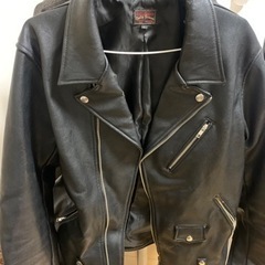 合皮レザージャケット　