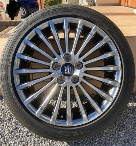 210マジェスタ　純正OP18インチ　トヨタ車への流用に