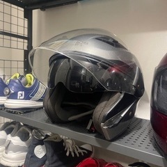 ヘルメット　2個　SHOEI+ゼロスの画像