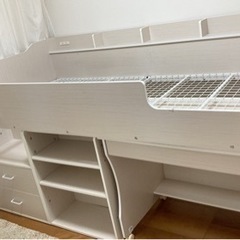 SOLD OUT@ニトリ システムベッドデスク 