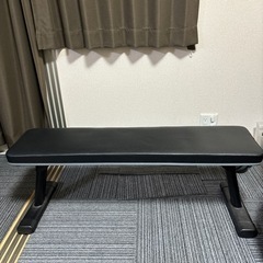 【無料】ベンチプレス台、トレーニングベンチ　フラットベンチ　ダン...