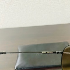 ADSR ブラウン サングラス 丸型レンズの画像