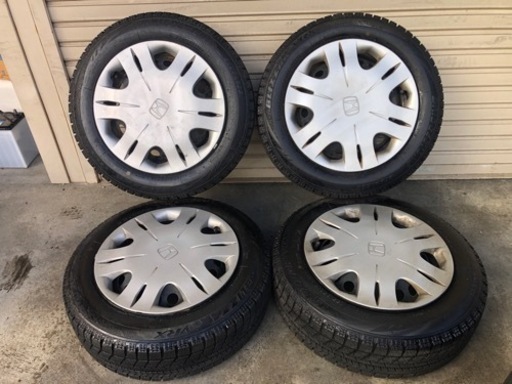 冬タイヤ 155/65R14 ホンダ純正ホイール付き2020年製スタッドレス4本組