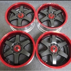 【希少品】Racing Sparco クリムゾン 16インチ 8...