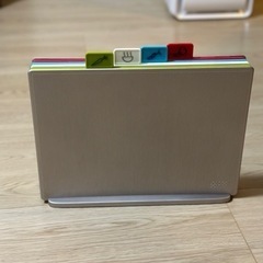 ジョセフジョセフ インデックス付まな板 アドバンス 2.0 ラージ シルバー カッティングボード の画像