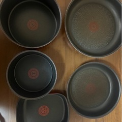 【取引中】T-fal 10点セット【IH・ガス火対応】の画像