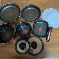 【取引中】T-fal 10点セット【IH・ガス火対応】