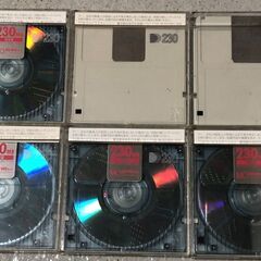 MOディスク⑥（230MB×7枚、中古）