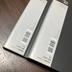 価格相談可能★LIHIT LAB. リヒトラブ　名刺／テレフォンカード／プリペイドカードファイル A4 400枚収納 2冊セットの画像