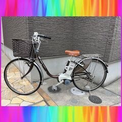 🌈Panasonic　ビビ　26インチ　6Ah 電動自転車　電動...