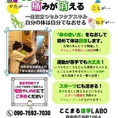 ～背中を変えると痛みが消える～　自分の首や腰は自分でなおせます