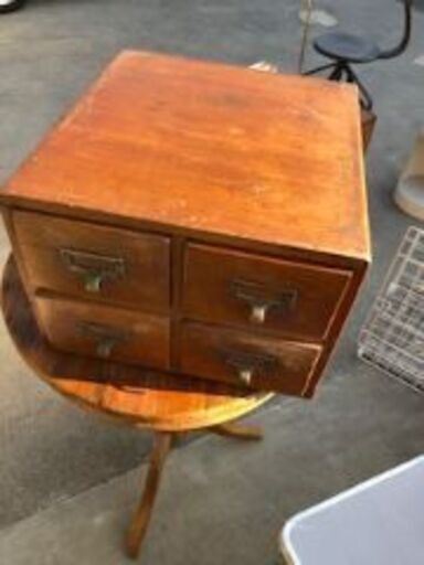 古家具　2x2段 引き出し