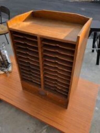 古家具　書類入れ